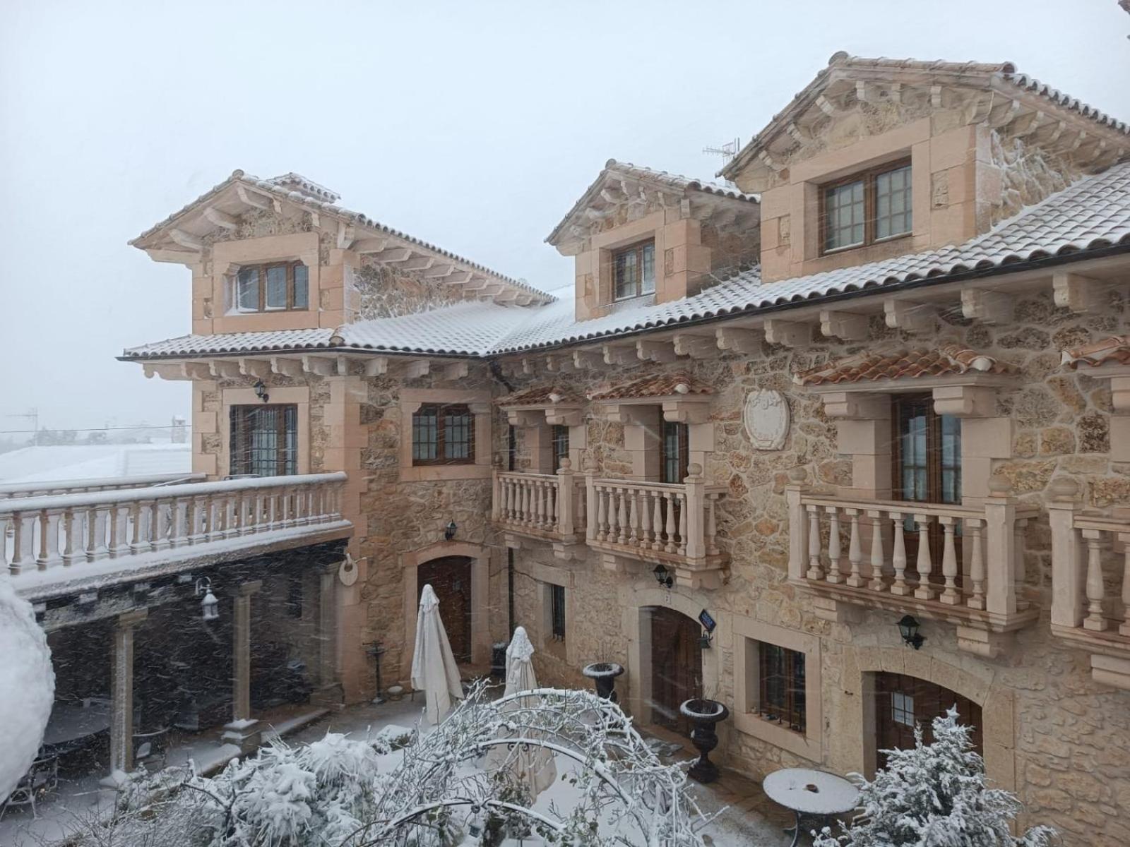 Hotel Rural El Canon Del Duraton 塞普尔韦达 外观 照片
